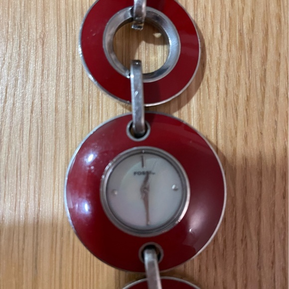 Fossil Mother of Pearl Inlay Watch!!! - Picture 2 of 7